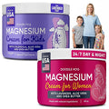 DOODLE HOG Mom &amp Child Magnesium Cream Bundle - Lavender Lotion with Calendula Aloe Vera Shea Butter- Topical Magnesium Cream for Sleep - USA Made