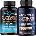 NUTRAHARMONY Glucosamine Chondroitin &amp Magnesium Glycinate with Glycine Capsules