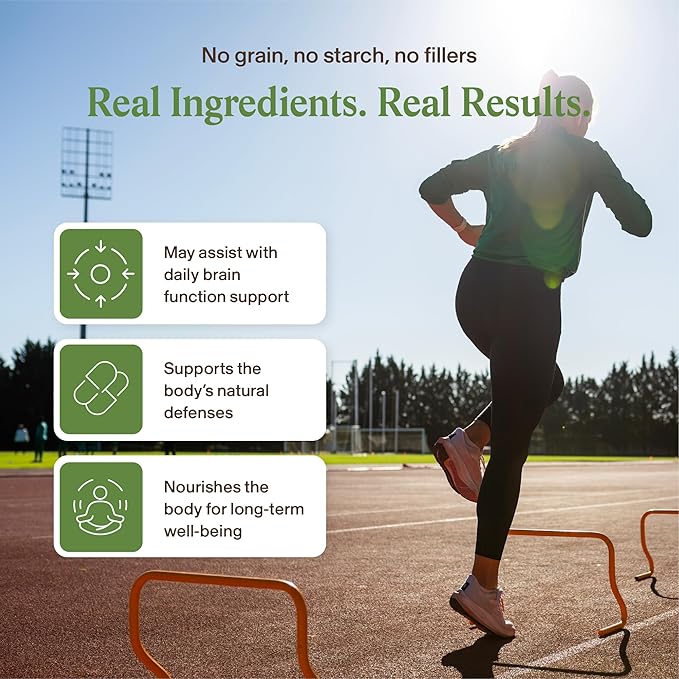 Real Mushrooms Ergothioneine Supplement – Golden Oyster Mushroom with Beta-Glucans – L-Ergothienine Extract Poweder – Organic Vegan Non-GMO No Fillers – 60 Capsules Mushroom Supplement for Humans