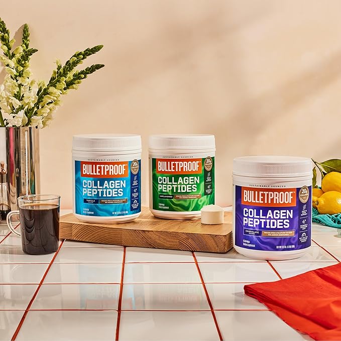 Bulletproof CollaGelatin Gelatin Enhanced with Collagen Protein Perfect for The Keto and Paleo Diet Recipes (16 Ounces)