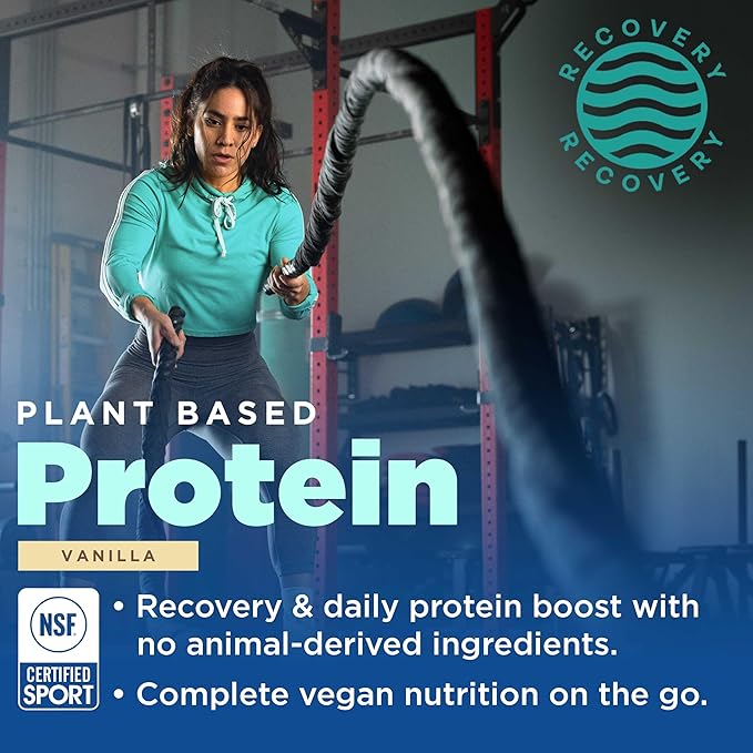 Gnarly Nutrition Creatine Powder Unflavored (16.05oz) and Gnarly Vegan Plant Protein Meal Replacement - Vanilla (28.2oz)
