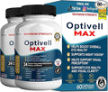 Optivell MAX Eye Health Supplement 24 Premium Vision Vitamins &amp Minerals 60 Capsules 30 Day Supply (2)