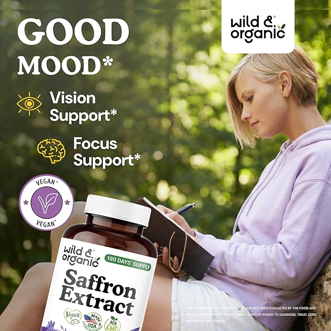 Turmeric Ginger 180 Capsules &amp Saffron Extract 180 Capsules