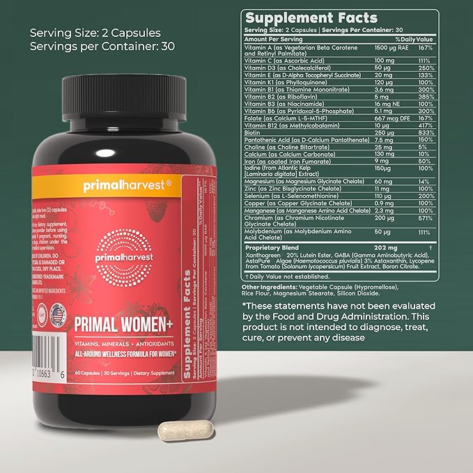 Primal Harvest Daily Two-Step Routine | NAD+ + Women+ | 2 Pack | 30 Day Supply