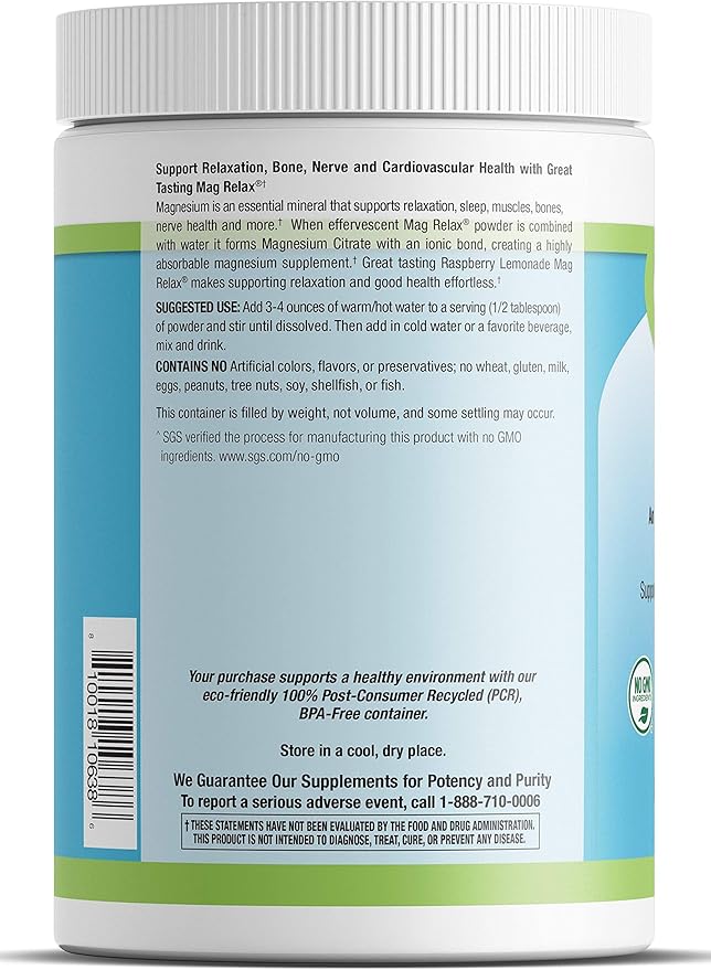 Livamed - Mag Relax- Raspberry Lemonade Flavor 16oz