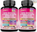 Myo Inositol Supplement 750mg Berberine 500mg D-Chiro Inositol 50mg Folate 400mcg Chromium 100mcg Ceylon Cinnamon 200mg Ashwagandha 100mg DIM 75mg Vitex Chasteberry 150mg 90 Capsules (2 Pack)