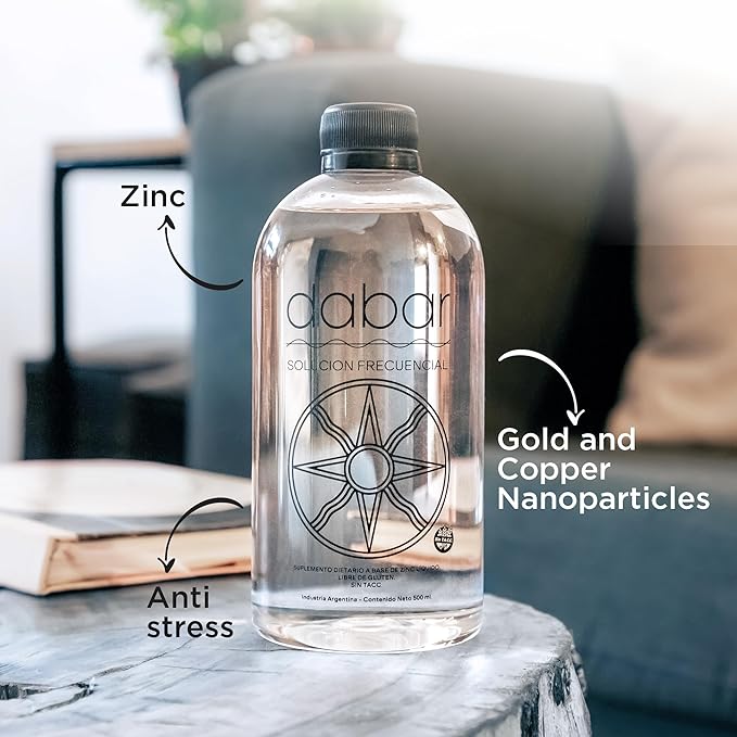 500ml Zinc Supplements Ormus Vitamins Patagonia Dabar Frecuencial Frequency Solution Best Natural Zinc Boost for Men and Women