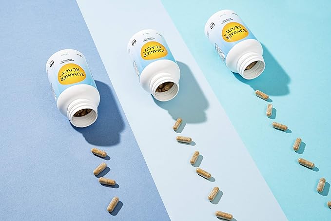 Skin Care Supplement Capsules - Nicotinamide/Niacinamide/Niacin 500mg (Vitamin B3) and Polypodium Leucotomos (Fern Extract) 480mg Antioxidant Rich Formula