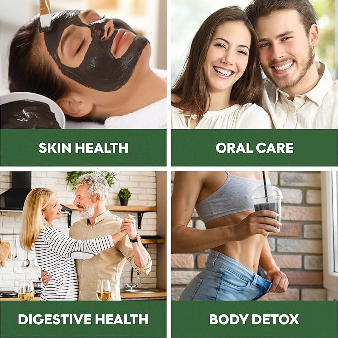 Coconut Activated Charcoal Capsules 180 Charcoal Capsules Teeth Whitening Helps Constipation Bloating Stomach Gas Heartburn Pure Coconut Derived Supplement (2)