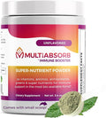MultiAbsorb~Immune Booster Multi-Nutrient Powder for Optimal Health &amp Immune Support Vitamins Minerals Antioxidants Eye Health No Fillers Natural Non-GMO 30 Servings (Unflavored)