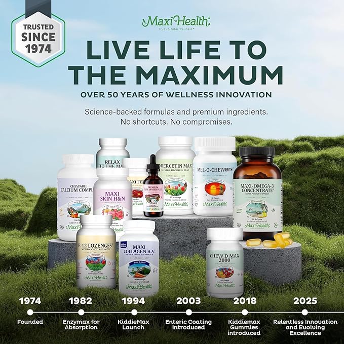 Maxi Health Probiotics for Digestive Health and Gut – 15 Strains 20 Billion CFU Active Organisms - Probiotics for Men and Women – Daily Probiotic for Digestive Support 30 Capsules