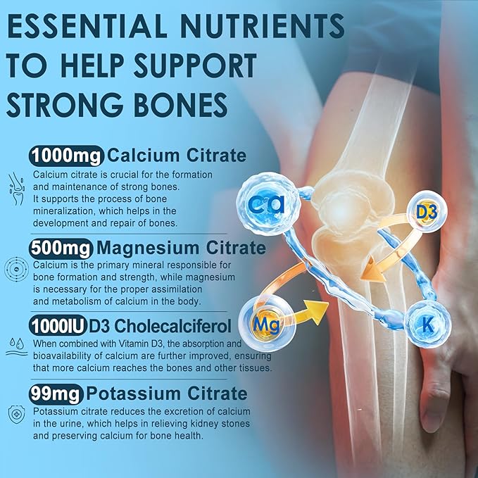 Calcium Citrate 1000mg Filled Gummies + Iron Bisglycinate 26mg