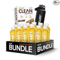 Ready® Best of Bundle – Lemon Ice Protein Water Chocolate Chip Protein Bars &amp Black Water Bottle | Amazon Exclusive