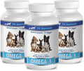 Heart Health Dog - Omega 3 - Advanced Complex - Health &amp Wellness - for Dogs - Small Dog Supplements - 3 Bottle (540 Softgels)