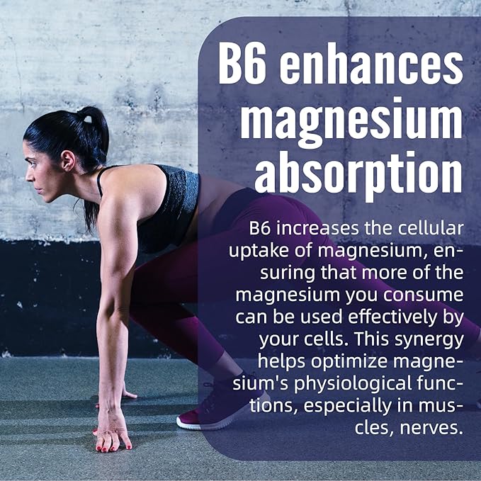 Magnesium Glycinate 500mg/250mg for Adults Teens - Plus D3B6 &amp Zinc - Magnesium Glycinate GummiesHigh Absorption - Support for RelaxationBrainBone &amp Immunity Health - Sugar Free - 120Cts