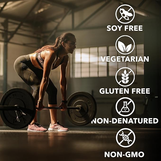 3-in-1 Vanilla Whey Protein Powder 2.2lb – 30g Grass-Fed Whey Protein from Hydrolysate Isolate &amp Concentrate – Naturally Flavored Non-GMO Soy-Free – 28 Servings