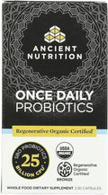 ANCIENT NUTRITION Organic Daily Probiotics 25B 30 CT
