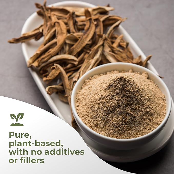 Gade Nutrition Pure Ashwagandha Root Extract Powder | Non-GMO Gluten-Free Dairy Free &amp Vegan 250g (8.8 oz) 600mg per Serving 417 Servings | USA Made