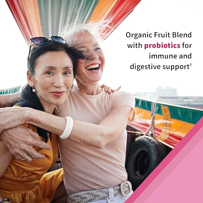Garden of Life Vitamin Code Women’s Multivitamin Gummy with Iron: Folate Biotin D3 &amp B12 for Hair Skin &amp Nails + Probiotics for Immune Health &amp Digestion Non-GMO Gluten-Free 90 Cherr
