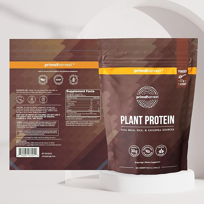 Primal Harvest Daily Two-Step Routine | Ashwagandha + Protein | 2 Pack | 30 Day Supply