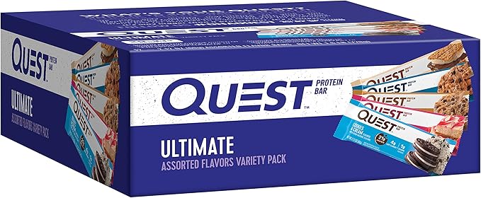 Quest Nutrition Protein Bars &amp Frosted Cookies Variety Pack High Protein Gluten Free 12 Protein Bars &amp 16 Cookies
