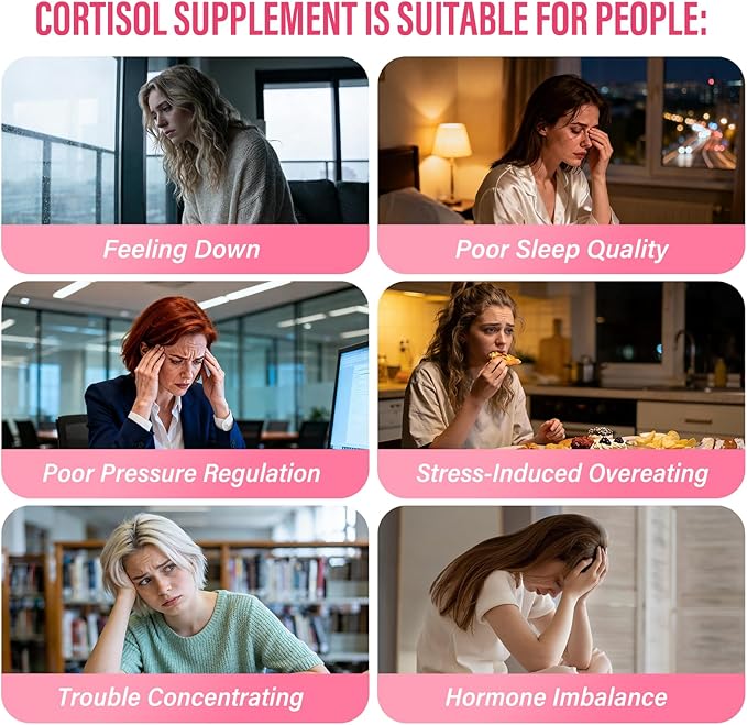 Cortisol Reducer Cortisol Supplement for Women Hormone Harmony for Women with Ashwagandha