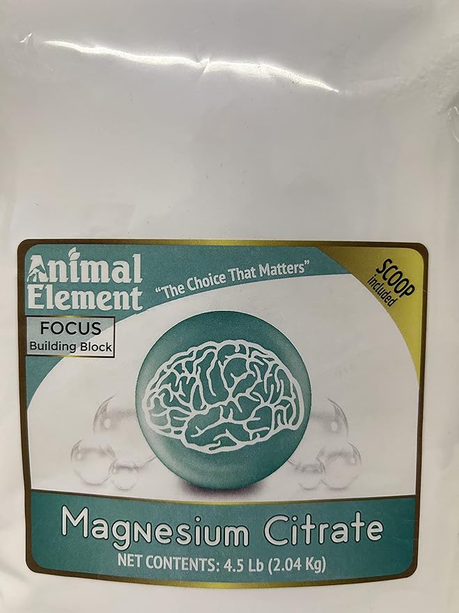 Magnesium Citrate-4.5 lb. - All Natural GMO Free