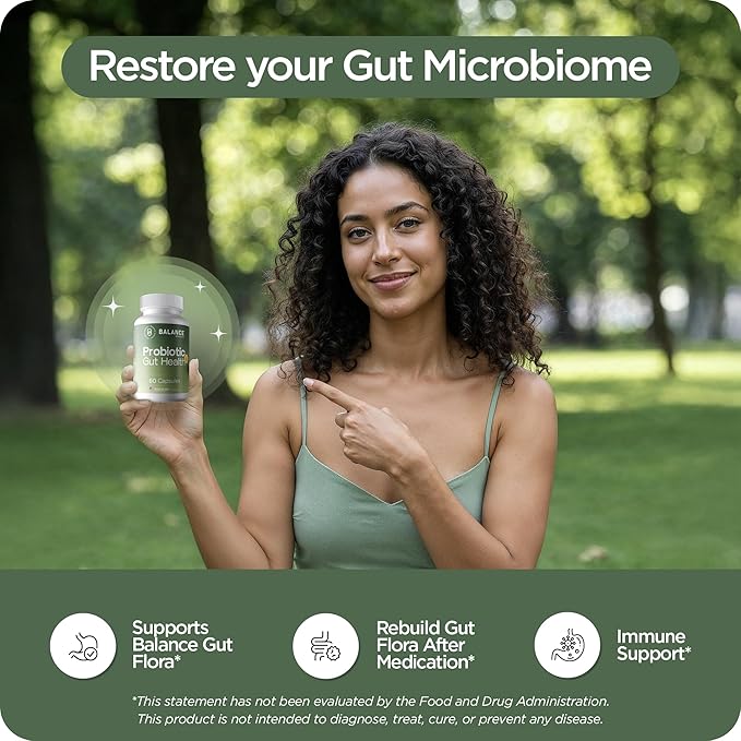 Balancebreens Melatonin + Probiotics Sleep &amp Gut Support Bundle