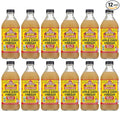 Bragg Organic Apple Cider Vinegar With the Motherâ€“ USDA Certified Organic â€“ Raw Unfiltered All Natural Ingredients 16 Fl Oz (Pack of 12)