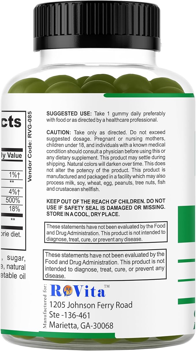 Focus-Lift Ashwagandha Gummies for Adults – Brain Supplement for Men &amp Women - Ashwagandha Supplements Calm Gummies for Stress Support Brain Health &amp Memory – 60 Gummies