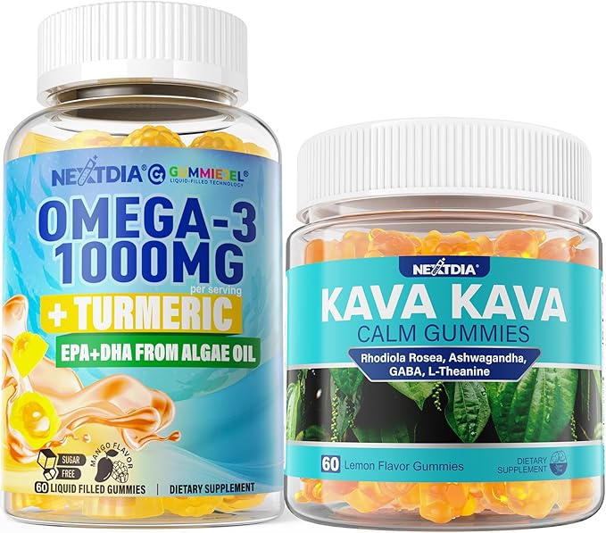 Omega3 + Turmeric Kava Calm Gummies