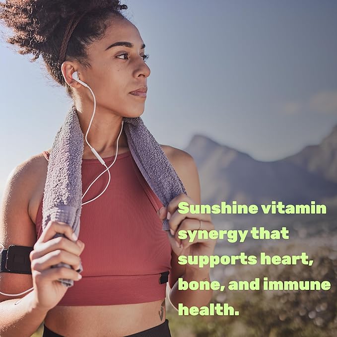 DEAL SUPPLEMENT 2 Pack Vitamin D3 5000 IU + K2 MK7 Softgels 500 Count | 2-in-1 Complex | Supports Heart Bone Teeth &amp Immune Health | Easy to Swallow