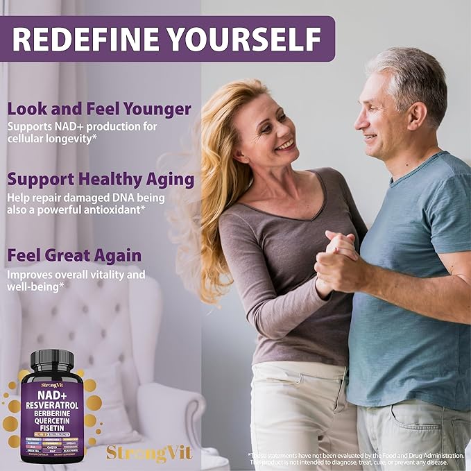 Cortisol &amp NAD Supplement Bundle (120 Capsules)