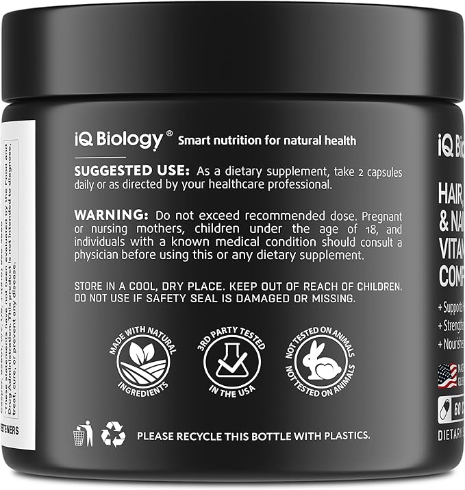 Biotin for Hair Growth Women &amp Men with Keratin Collagen Complex 30000 mcg – Capsules for Hair Loss &amp Stronger Thickness – Skin &amp Nails Vitamins Biotin 10000mcg and Collagen Supplements