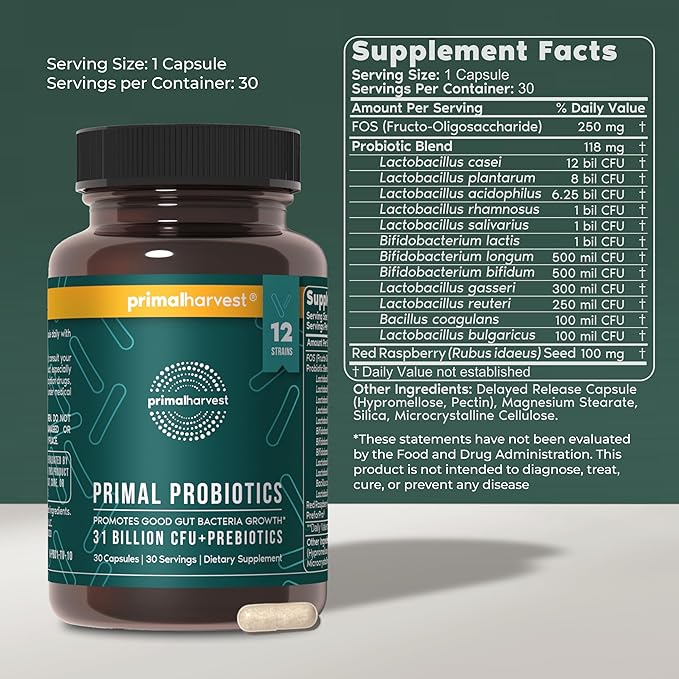 Primal Harvest Daily Two-Step Routine | NAD+ + Probiotics | 2 Pack | 30 Day Supply