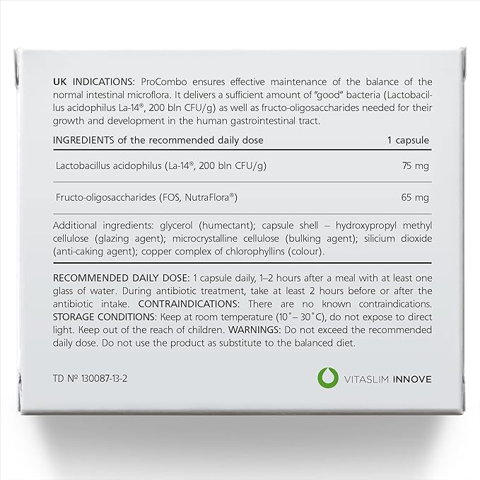 The Smart synbiotic with targeted delivery of The Good Bacteria. Double Capsule and Liquid Formula for Fast Results. 1 Capsule per Day. Laboratory Tested (Pack of 1)