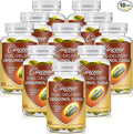Ubiquinol CoQ10 600 MG Softgels with Omega-3 &amp Shilajit &amp PQQ Advanced Dual-Delivery Coenzyme-Q10 Active CoQ10 Ubiquinol Supplement for Fertility Antioxidant Heart Brain &amp Energy 600