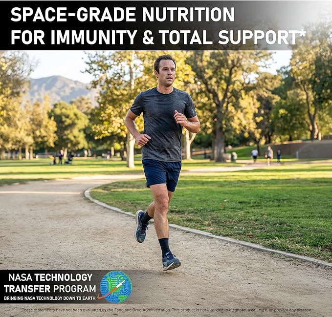 AS 10® Life – Stress Immune Support and Anti Aging Supplement - Multivitamin and Antioxidants Tablet Resveratrol Alpha Lipoic Acid Lutein and Zeaxanthin Co-Developed by NASA 60 ct