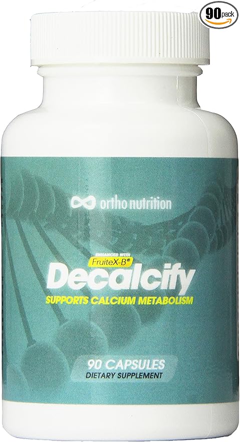 Decalcify - Fruitex-B Vitamin K2 (MK4 and MK7) Magnesium and Potassium Orotate 90 Vegetarian Capsules