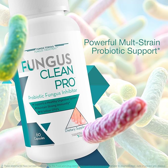 Fungus Clean Pro - Probiotic Fungus Inhibitor - Fight Off Fungus from The Inside Out with This Powerful Fungus Defense Probiotic Protect Your Body from Fungus (2)