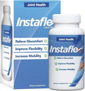 Instaflex Joint Support Supplement for Men and Women - Glucosamine MSM White Willow Turmeric Ginger Cayenne Hyaluronic Acid - 42 Capsules