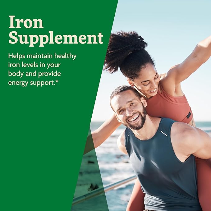 Floradix Iron Tablets - Iron Supplement with B Vitamins Folic Acid Vitamin C &amp More - Energy Support - Vegetarian &amp Gluten-Free - 120 Tablets (120 Servings)