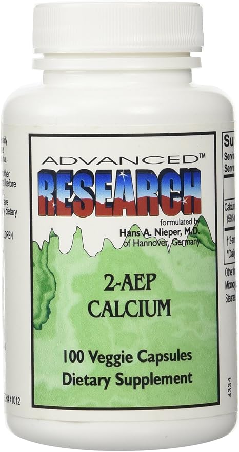 Dr. Hans Nieper 2AEP Calcium Capsules 100 Count