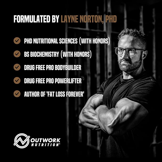 Outwork Nutrition Whey Isolate Protein Powder - Accelerates Muscle Building &amp Recovery - Low Lactose Gluten-Free - Post Workout Supplement - Enhanced Protein Synthesis 1.8lbs Chocolate