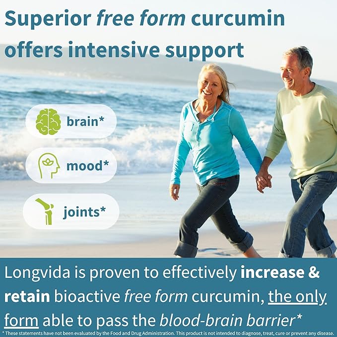 Igennus Longvida Lipidated Curcumin 500mg Ultra Bioavailable &amp Sustained Action 65x Higher Plasma Levels Intensive Support Free-Form Curcumin Vegan 30 Capsules