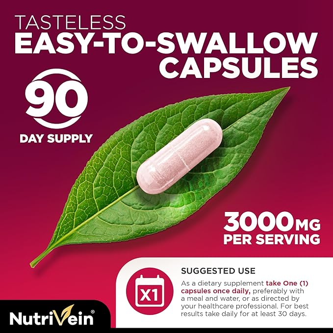 Nutrivein Premium Ashwagandha Capsules &amp Tart Cherry Capsules Bundle: High-Absorption Tart Cherry Extract and Ashwagandha Supplements for Recovery Balance and Vitality