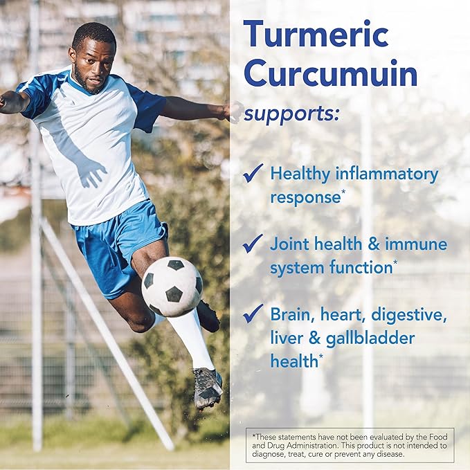 Patient One Turmeric Curcumin 500 mg | Supplement to Support Healthy Inflammatory Response and More* | with Black Pepper Extract | 90 Capsules