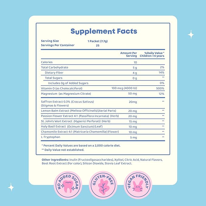 JoySpring Genius Drops Attention and Focus Supplement for Kids and Saffron Supplements for Kids &amp Teens for Enhanced Mood and Focus
