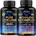 NUTRAHARMONY L-Theanine &amp Vitamin B Complex Methylated Capsules