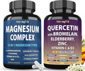 Magnesium Complex &amp Quercetin Supplement Bundle (120 Capsules)